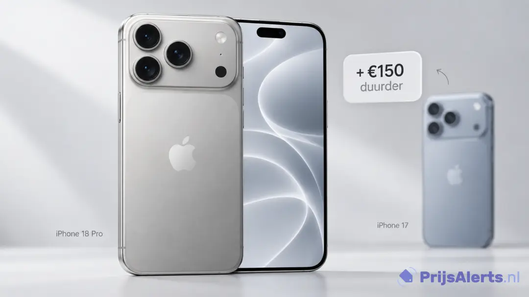 iPhone 18 Pro uit: iPhone 17 150 euro duurder