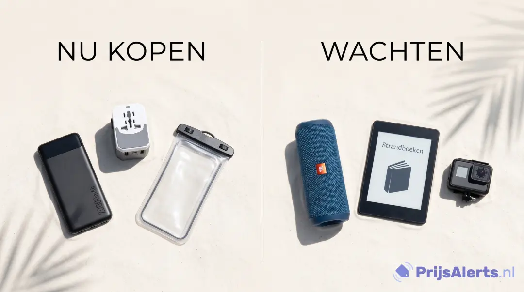 Zomervakantie gadgets: kopen of wachten?