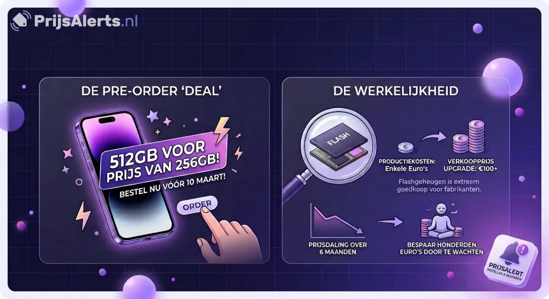 Gratis opslagupgrade: wat fabrikanten je niet vertellen over de populairste lanceringstactiek