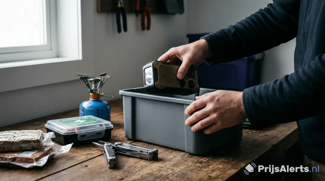 Noodpakket samenstellen: wat heb je écht nodig?