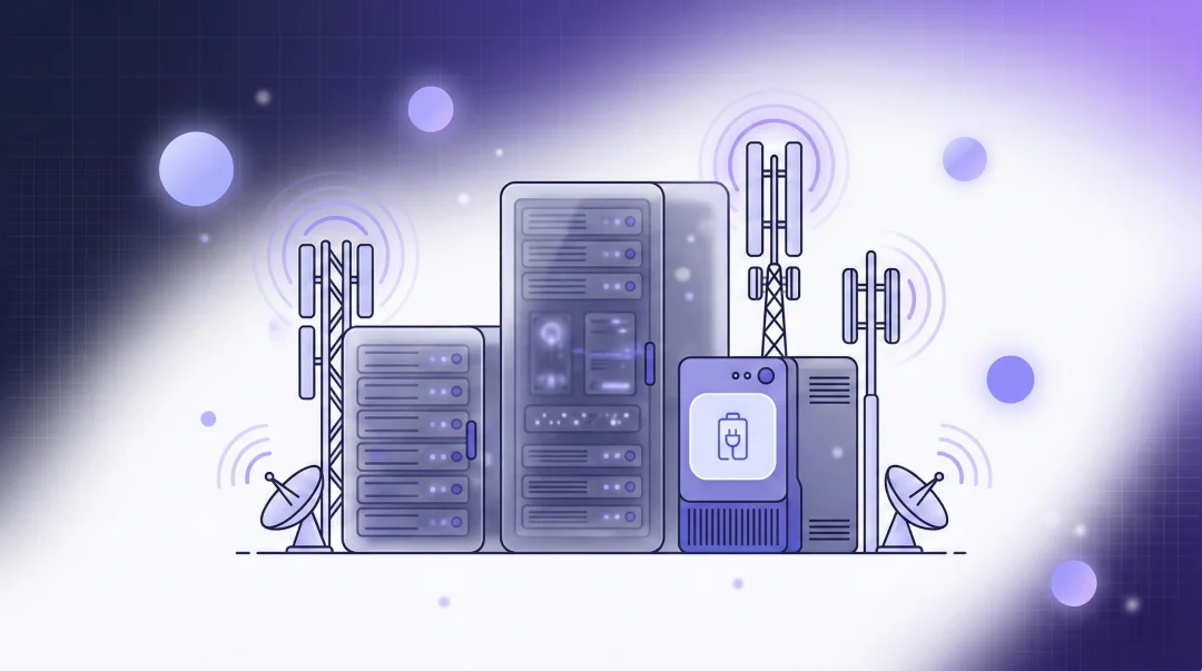 Servers, UPS & Antennes