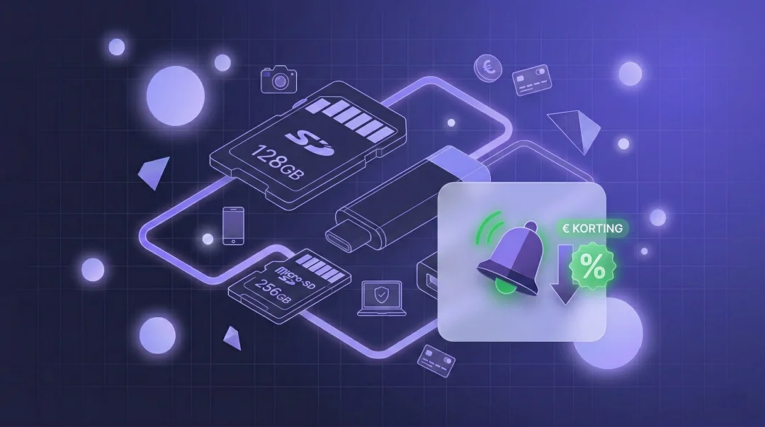 Geheugenkaarten & USB-sticks