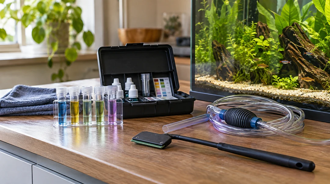 Aquariumonderhoud & watertesten