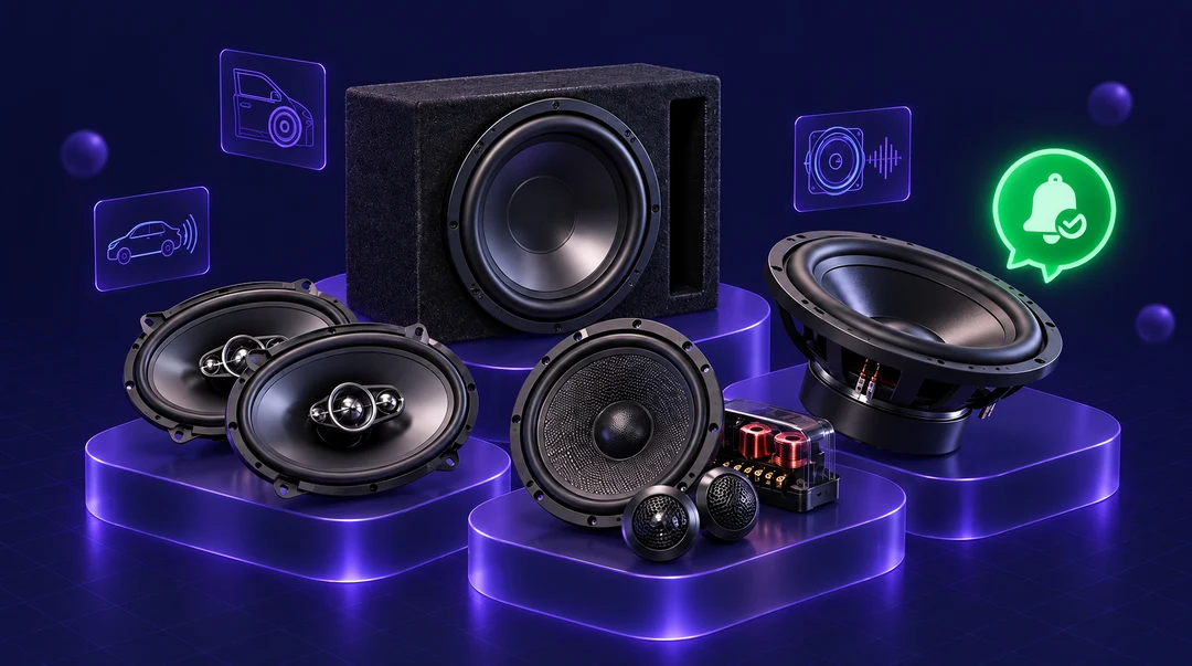 Autospeakers & subwoofers