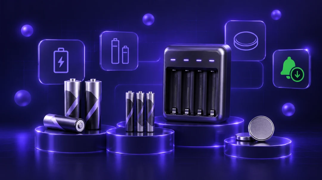 Batterijen & batterijopladers
