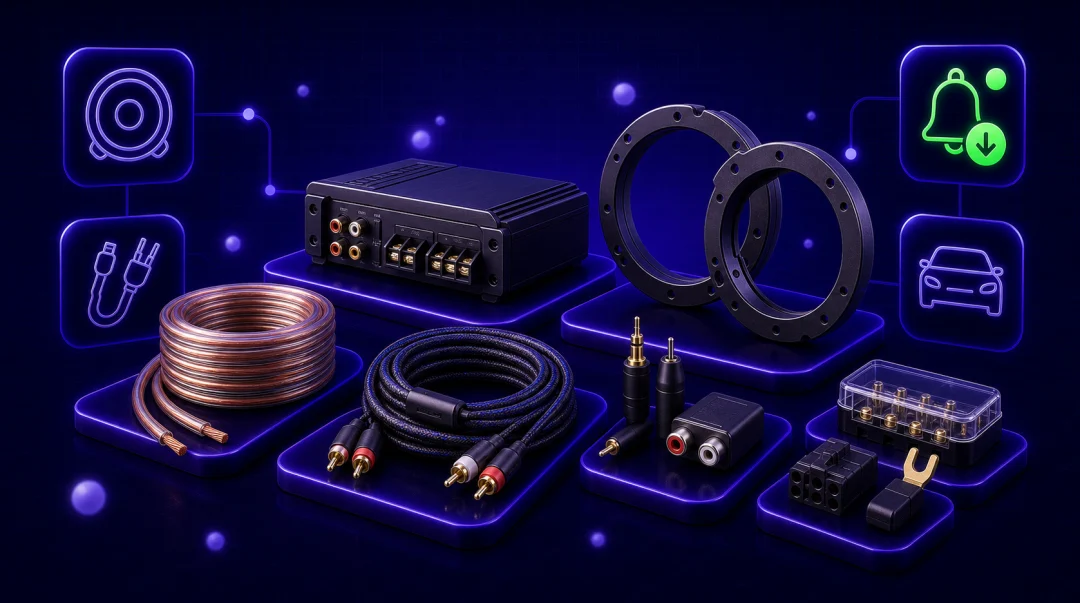 Car audioaccessoires