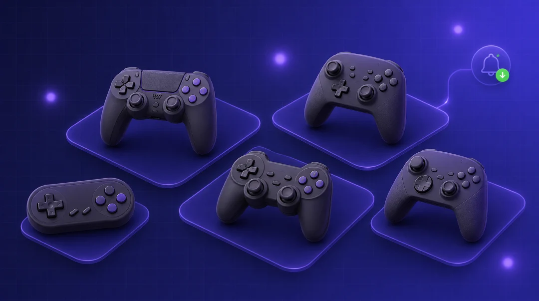 Controllers & gamepads