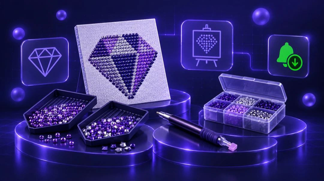 Diamond painting