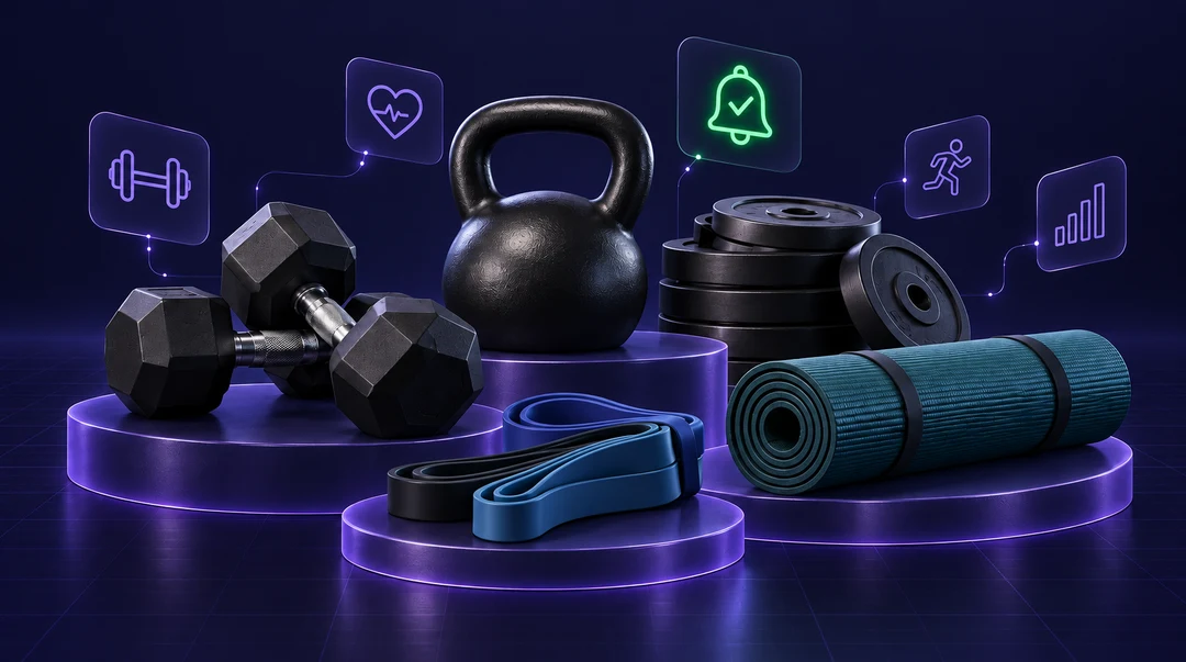 Gewichten & fitnessmaterialen