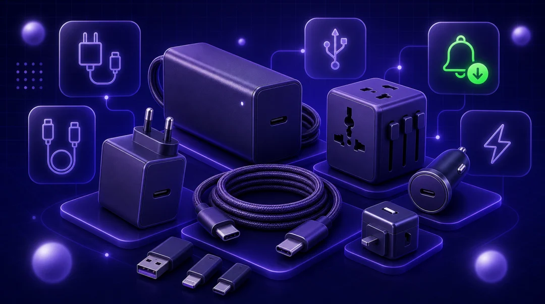 Kabels, adapters & laders
