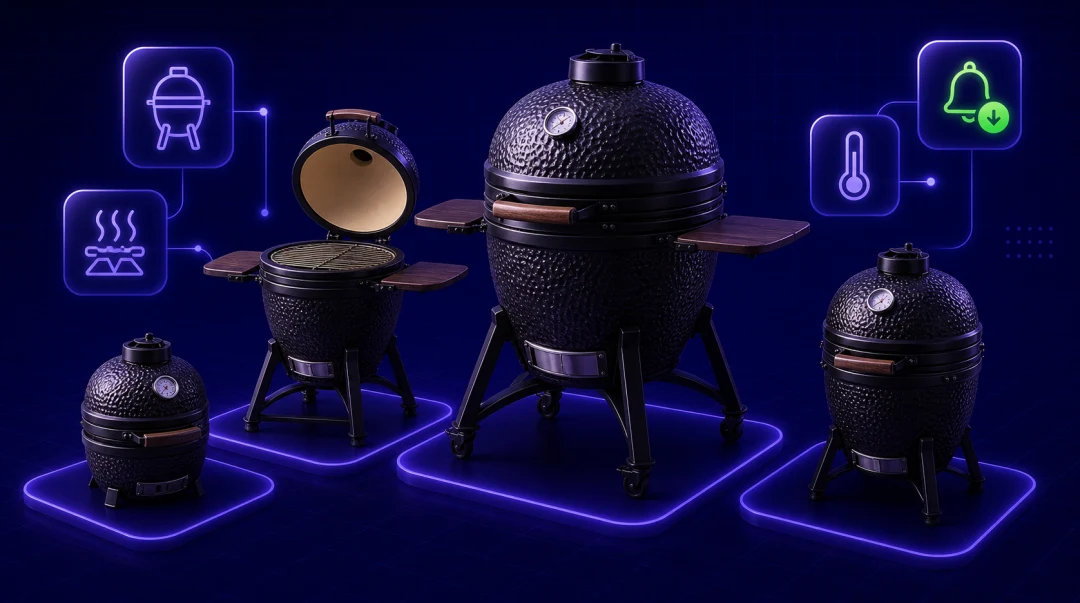 Kamado barbecues