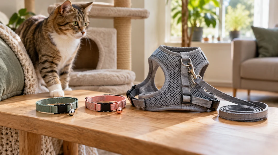 Kattenhalsbanden & tuigjes