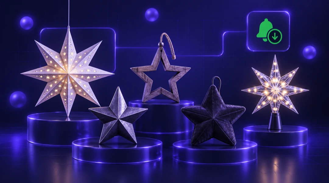 Kerststerren