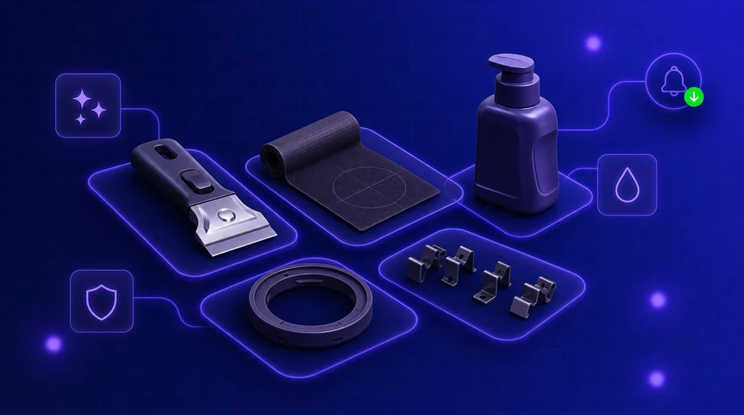 Kookplaat accessoires