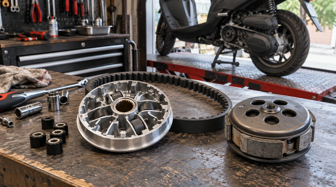 Overbrenging & variateur