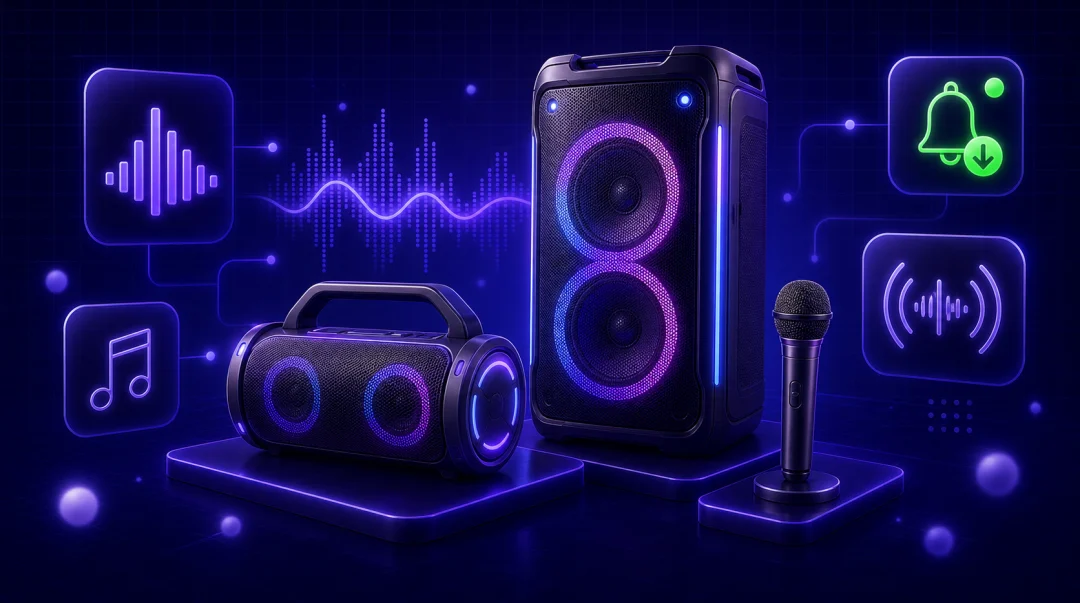 Party speakers