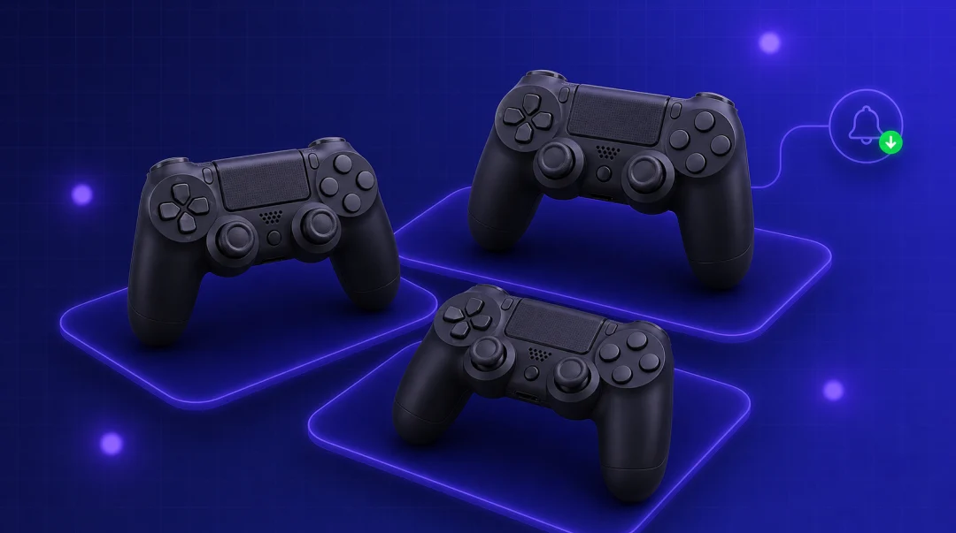 PS4 controllers