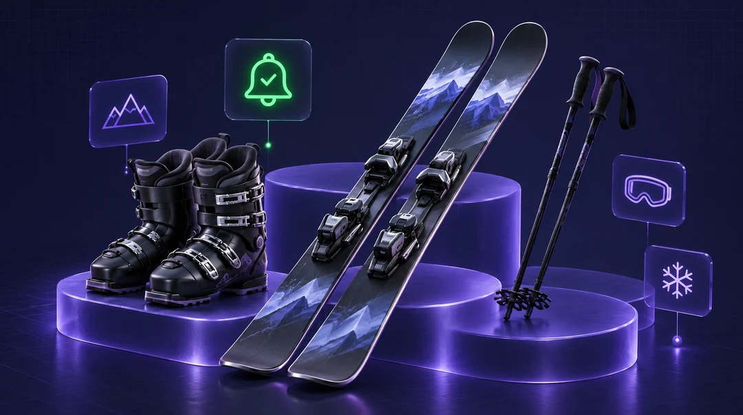 Ski's & skiuitrusting