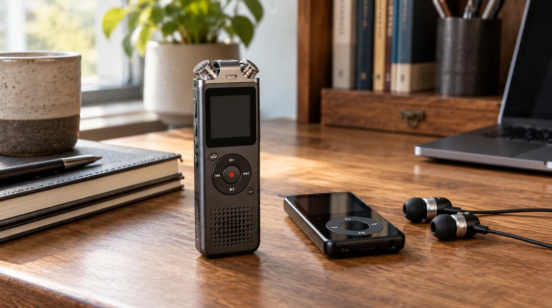 Voicerecorders & mp3-spelers