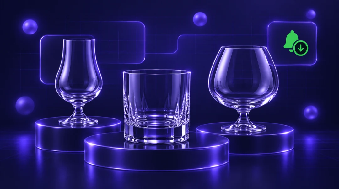 Whiskey- & cognacglazen