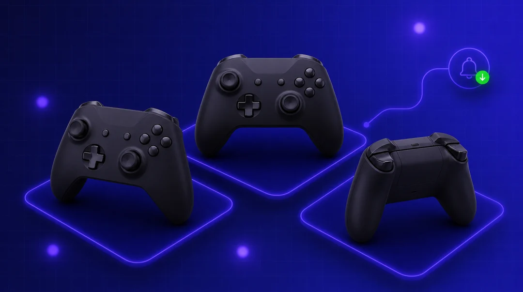 Xbox One controllers