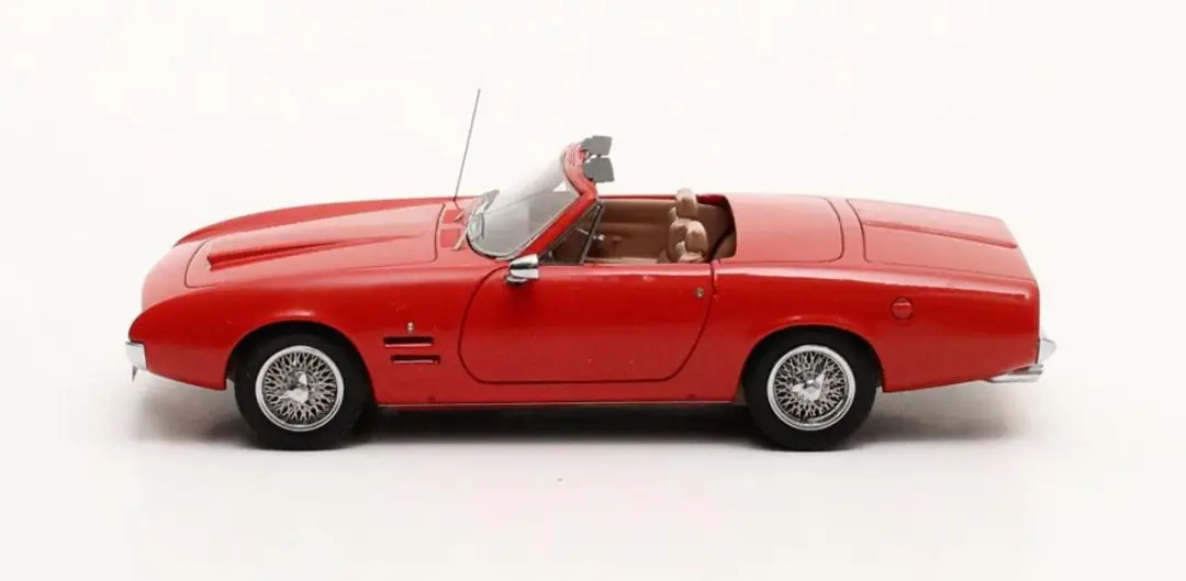 Matrix Ghia 450 SS Convertible 1966 Modelauto 1:43 - Rood