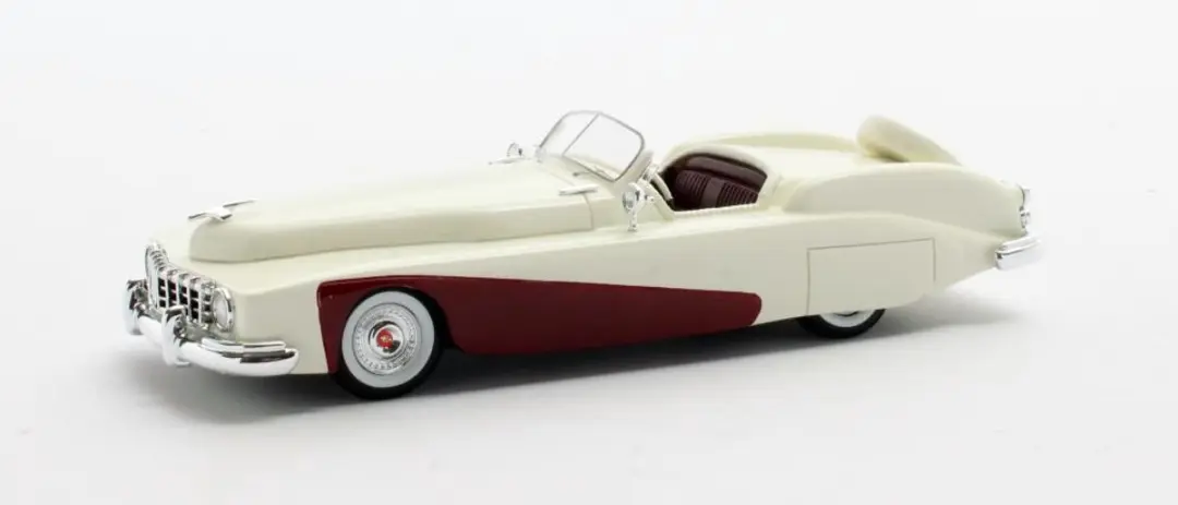 Matrix Mercury Templeton Saturn Bob Hope Special 1950 Modelauto 1:43 - Wit/Rood
