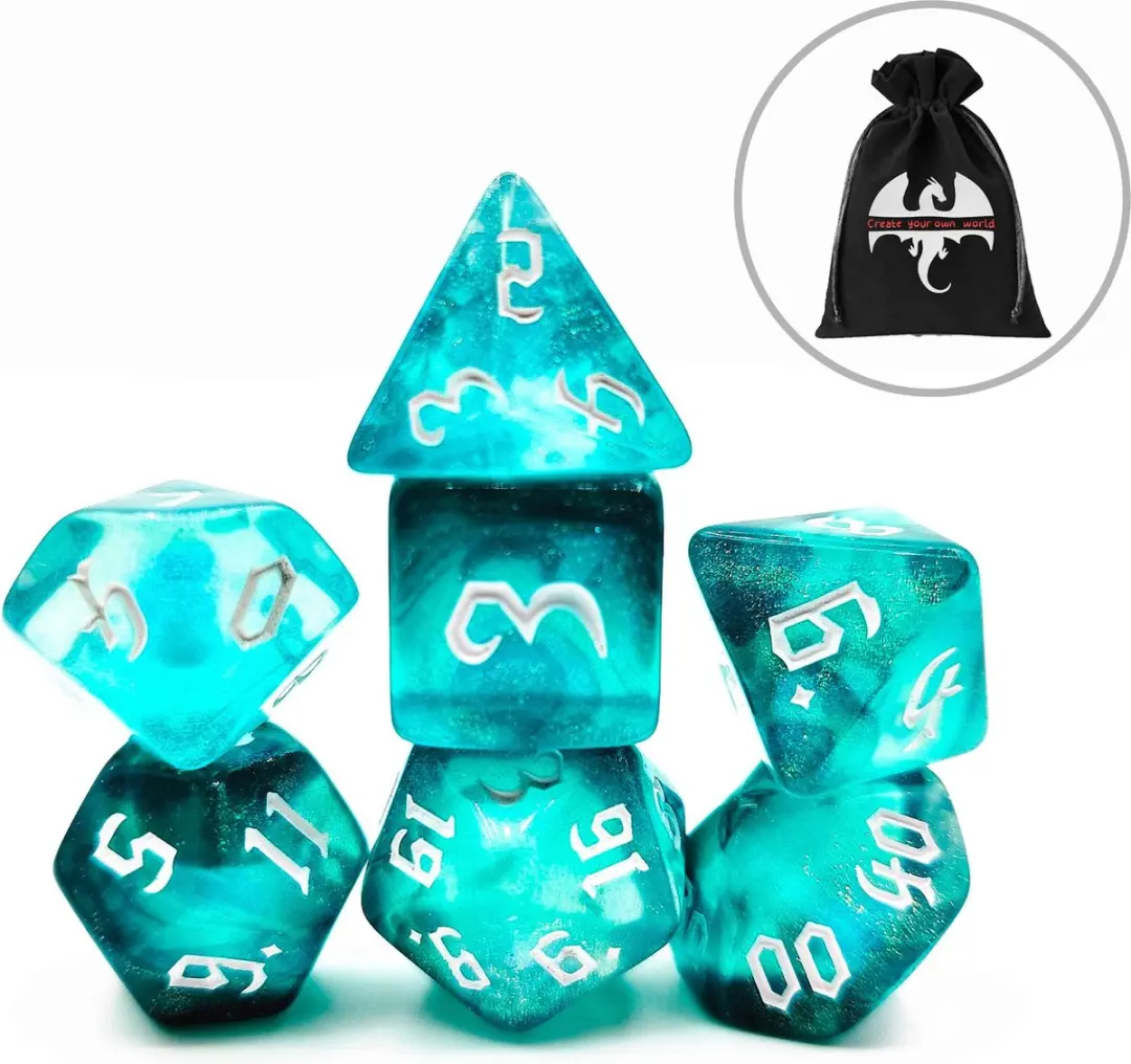 Lapi Toys DnD Polydice Acryl Set 7 Stuks
