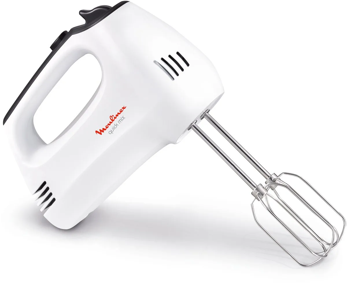 Moulinex Quick Mix HM3101 Handmixer 300W - Wit - afbeelding 6 van 6