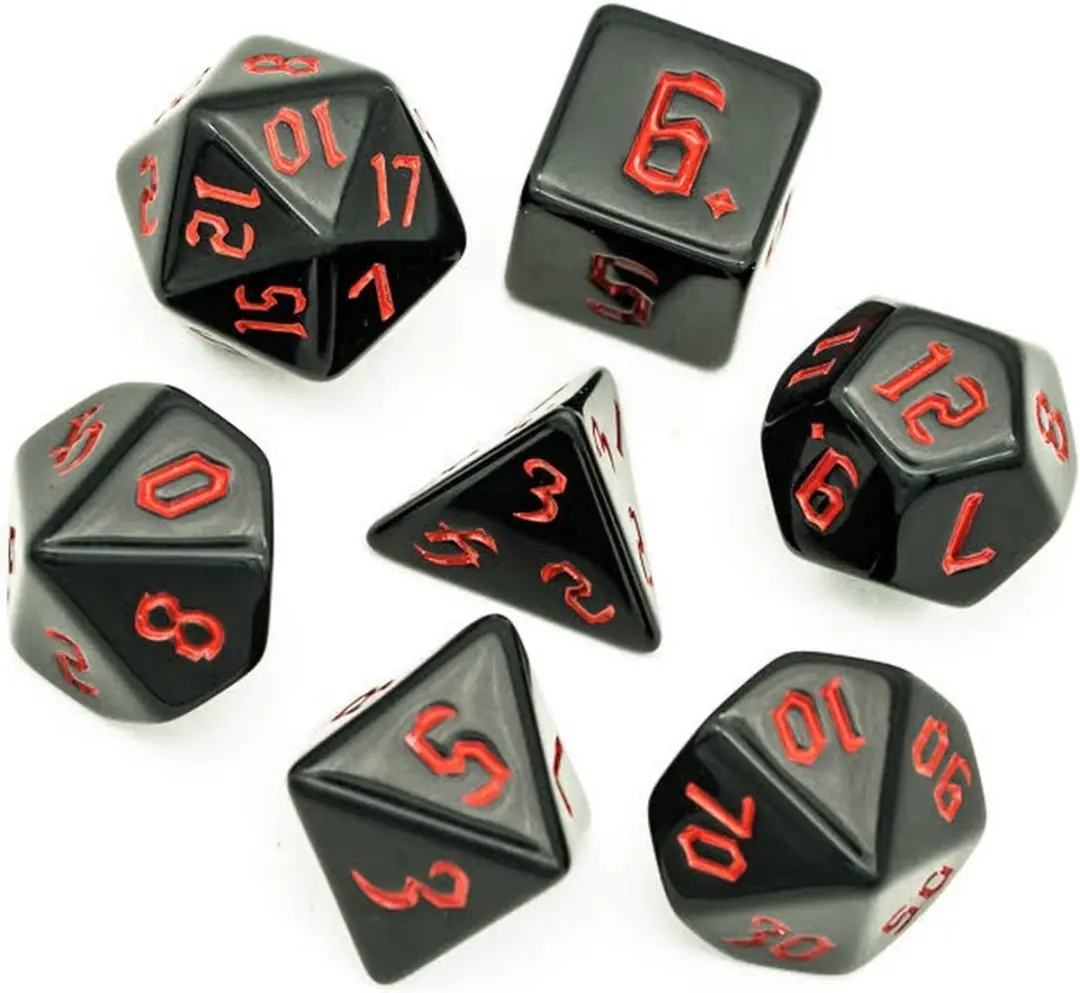 Lapi Toys D&D Dobbelstenen Set 7-delig