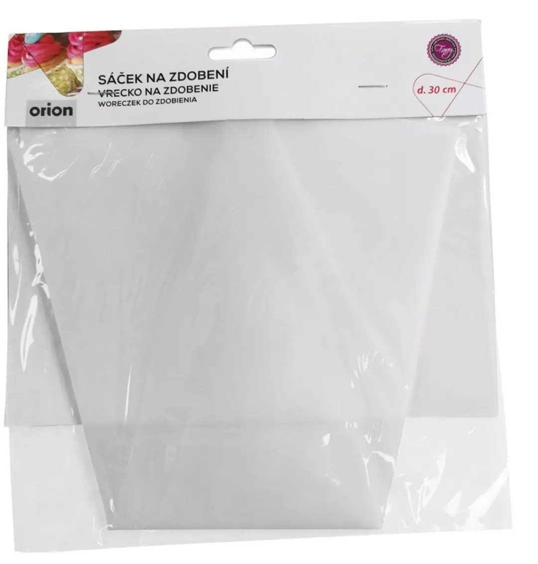 Orion Siliconen Spuitzak 30cm - Wit - Herbruikbaar