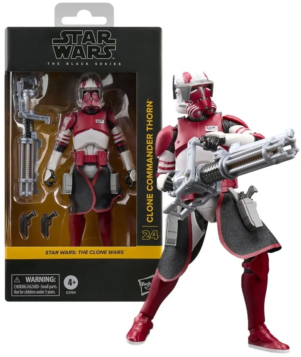 Hasbro Star Wars Black Series Clone Commander Thorn Figuur
