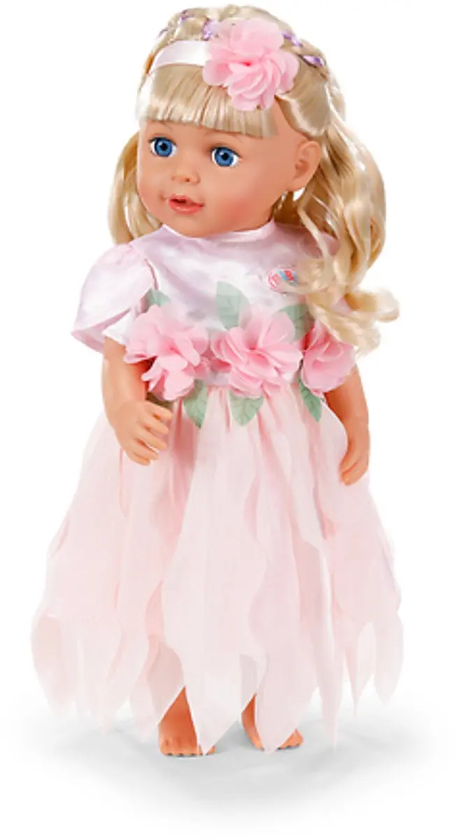 Baby Born Bloemenfee Poppenoutfit 43cm - Meerkleurig