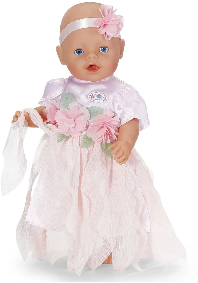 Baby Born Bloemenfee Poppenoutfit 43cm - Meerkleurig