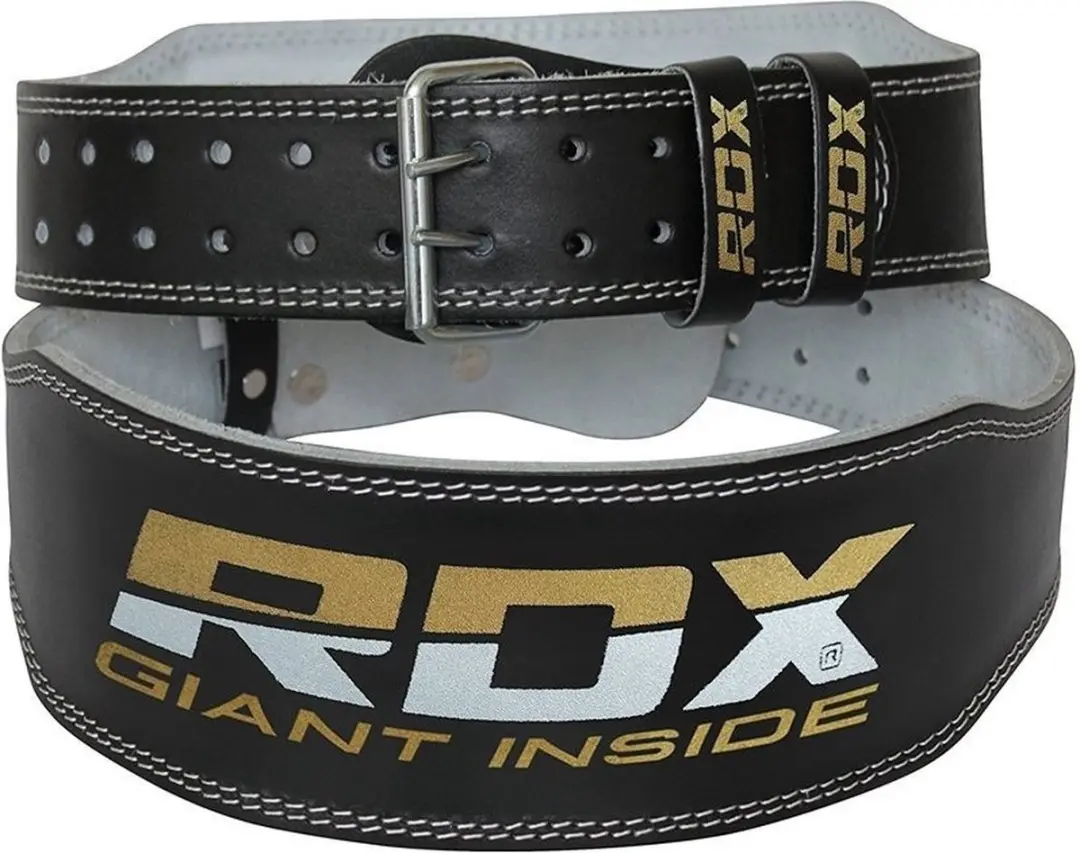 RDX Sports Gym Lederen Gewichtenhefriem