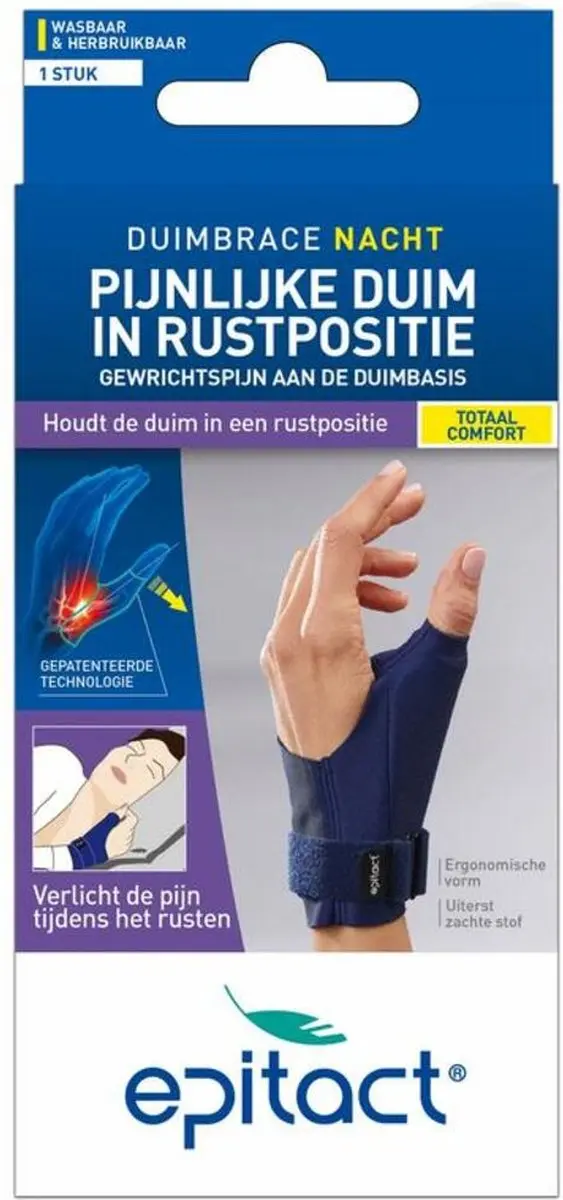 Epitact Duimorthese Nacht Links L