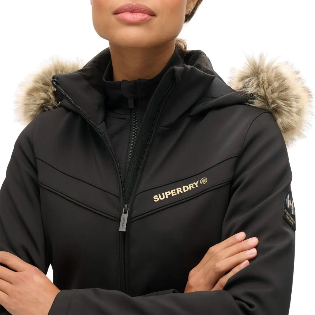 Superdry Dames Skipak WS110170A-02A - Maat L - Zwart