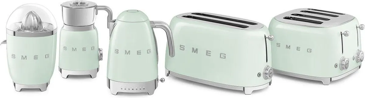 Smeg KLF03PGEU Waterkoker 1,7L - Watergroen