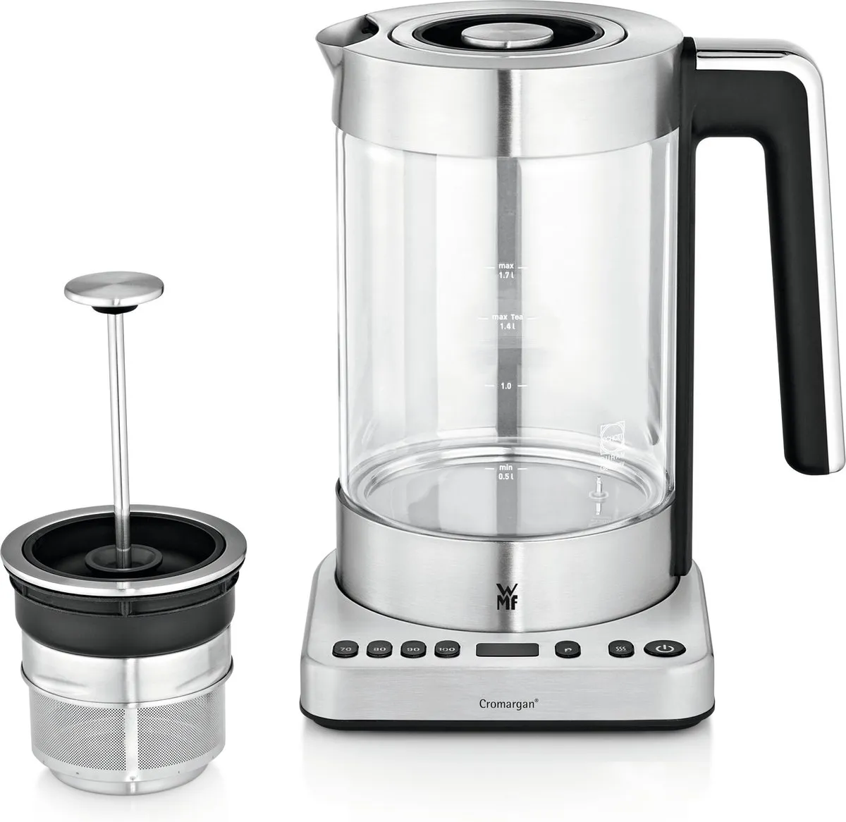 WMF Lono Thee- en Waterkoker 1.7L - 4 Programma's - RVS - Groen - afbeelding 6 van 6