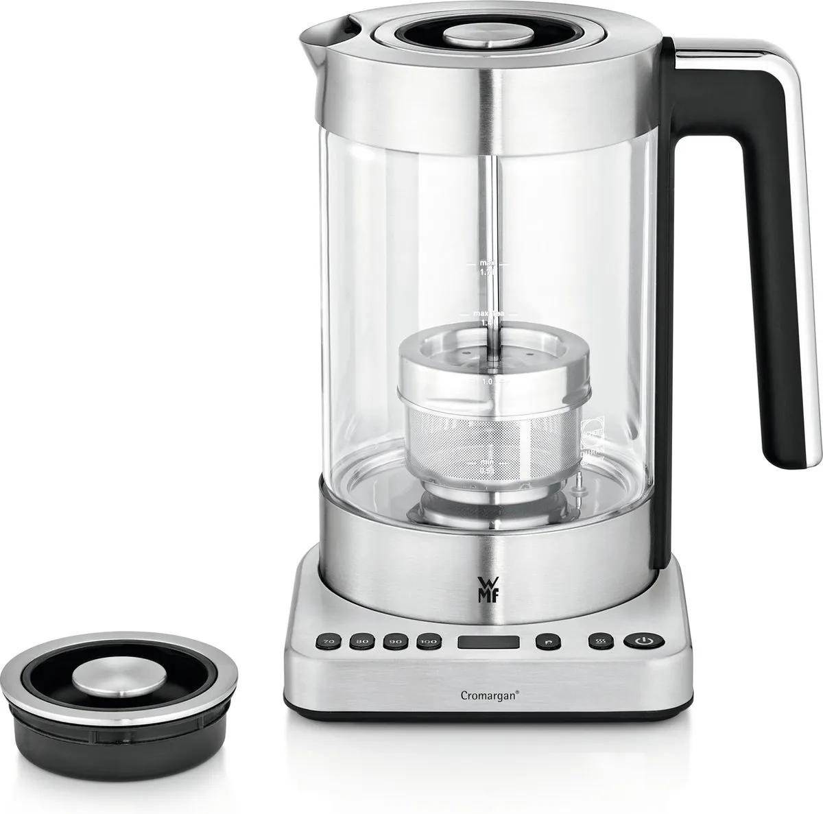 WMF Lono Thee- en Waterkoker 1.7L - 4 Programma's - RVS - Groen