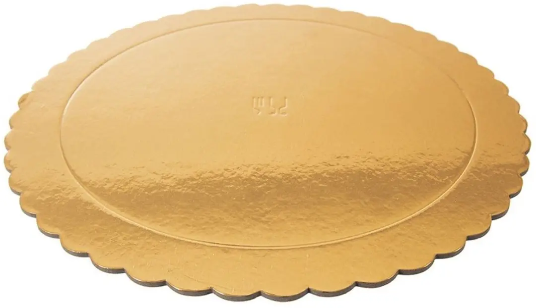 Orion Taart Onderzetter Rond 30cm - Goud