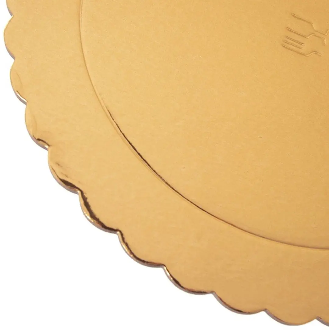 Orion Taart Onderzetter Rond 30cm - Goud