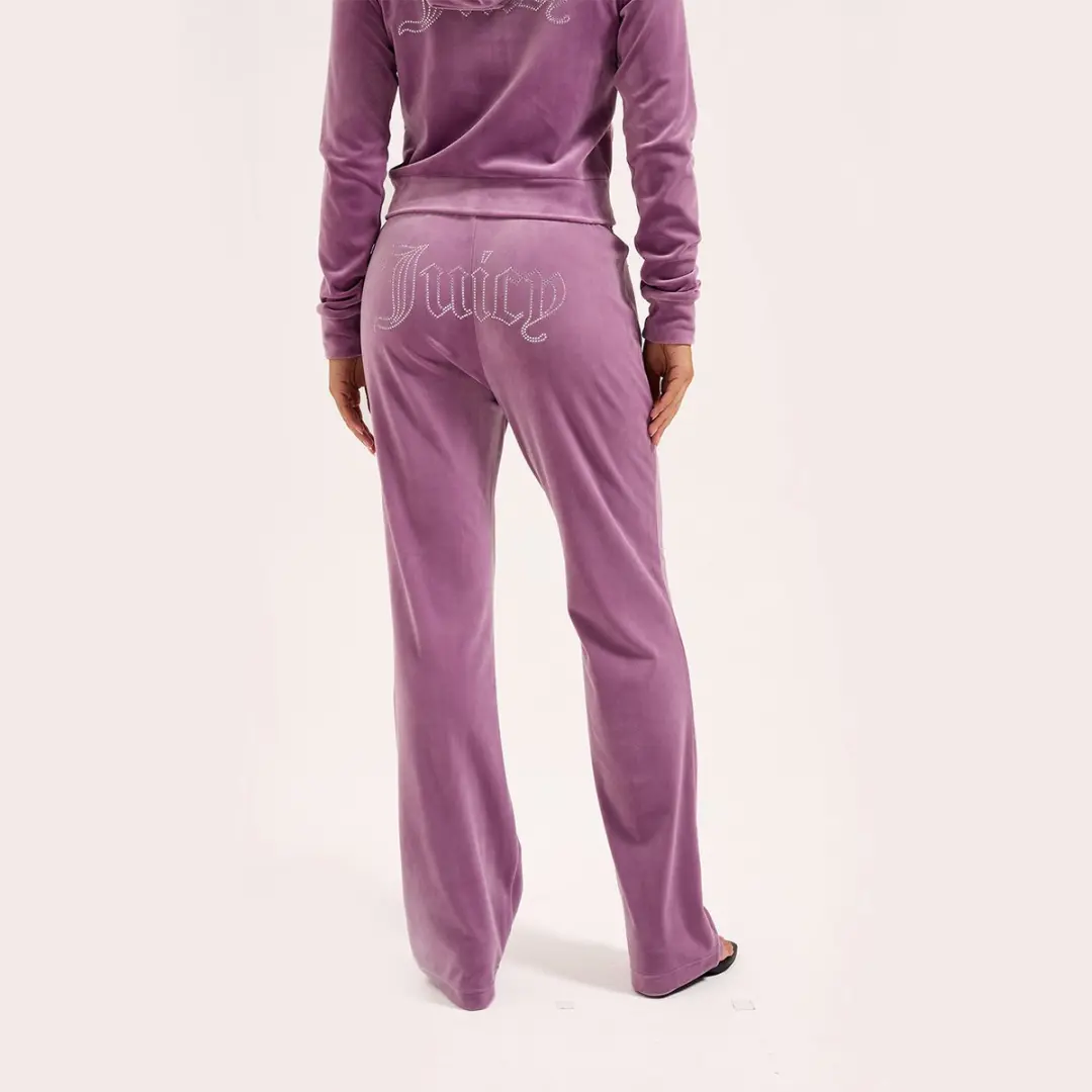 Juicy Couture Tina Outline Trackpant - Paars - XS