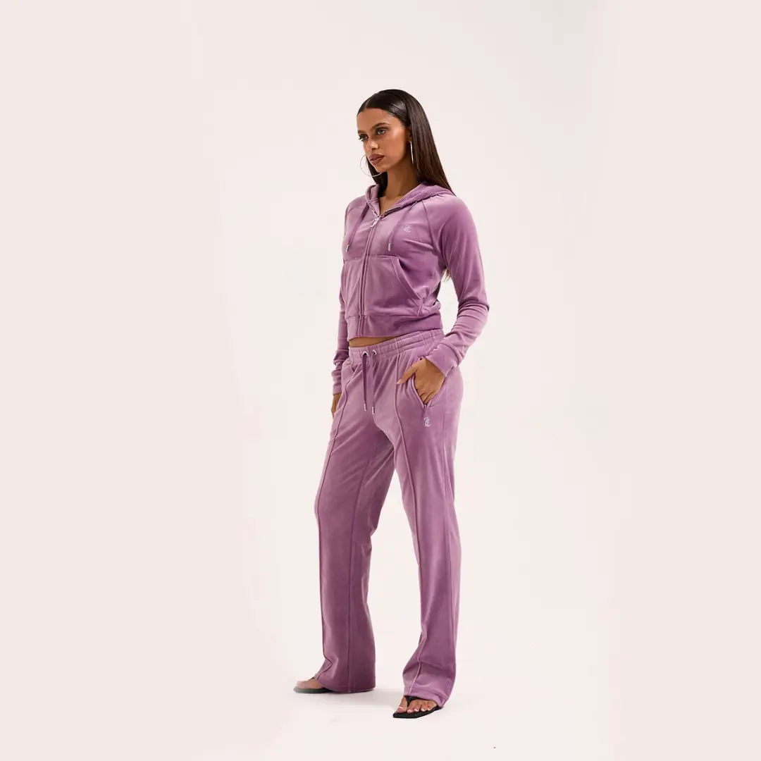 Juicy Couture Tina Outline Trackpant - Paars - XS