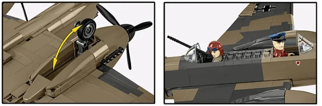 COBI 5777 Messerschmitt BF 110C