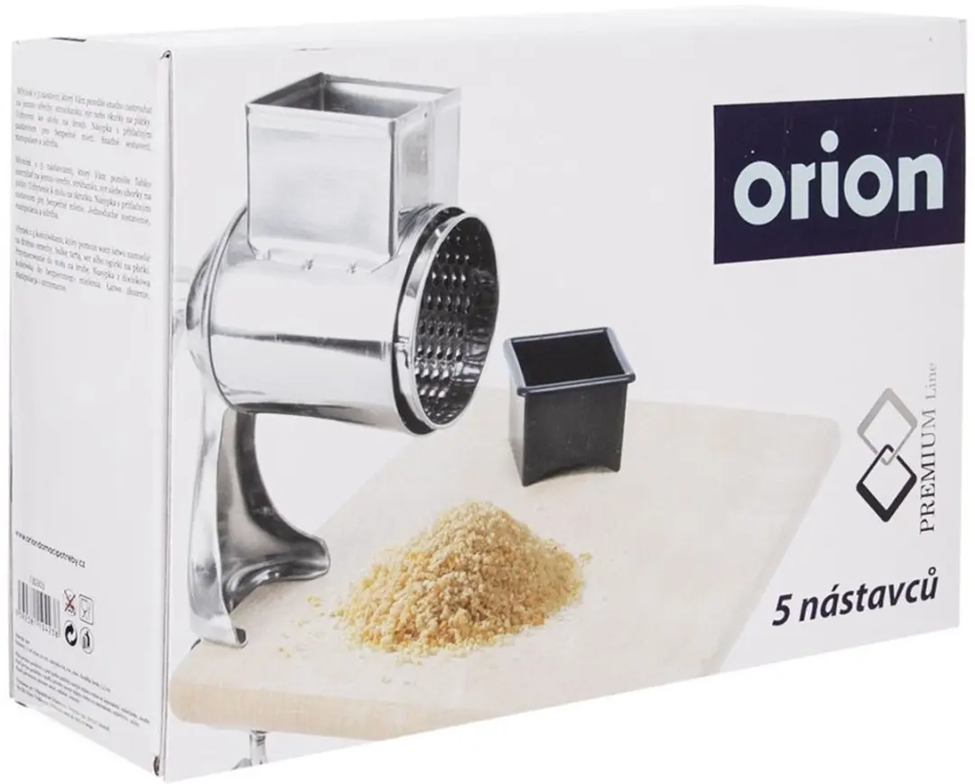 Orion Raspapparaat 6-delig Roestvrij Staal