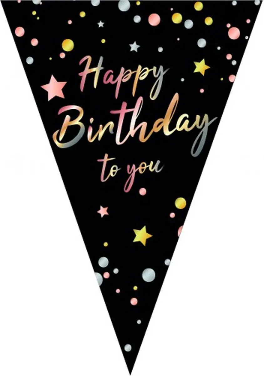 Espa Vlaggenlijn Happy Birthday to you