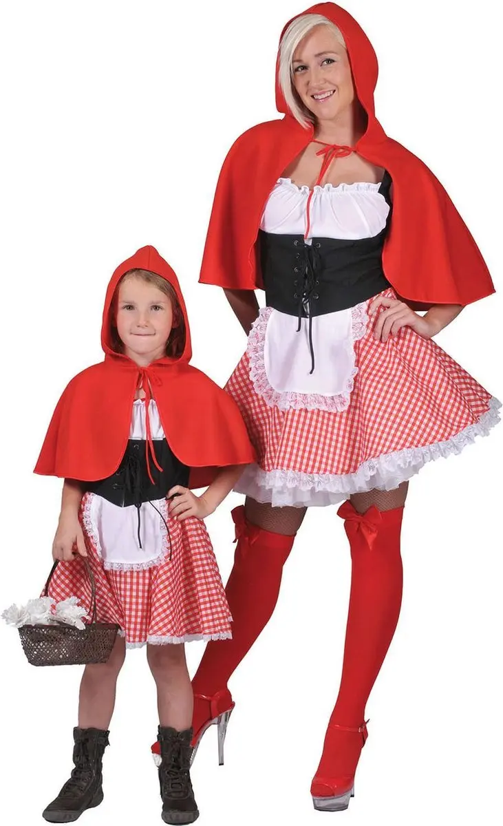 Roodkapje pak dames