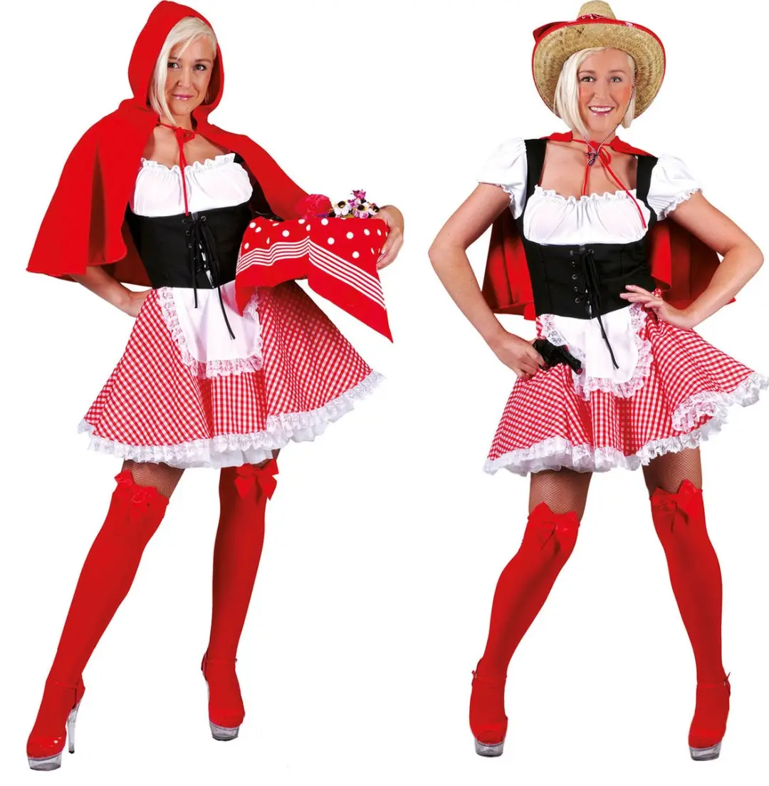 Roodkapje pak dames