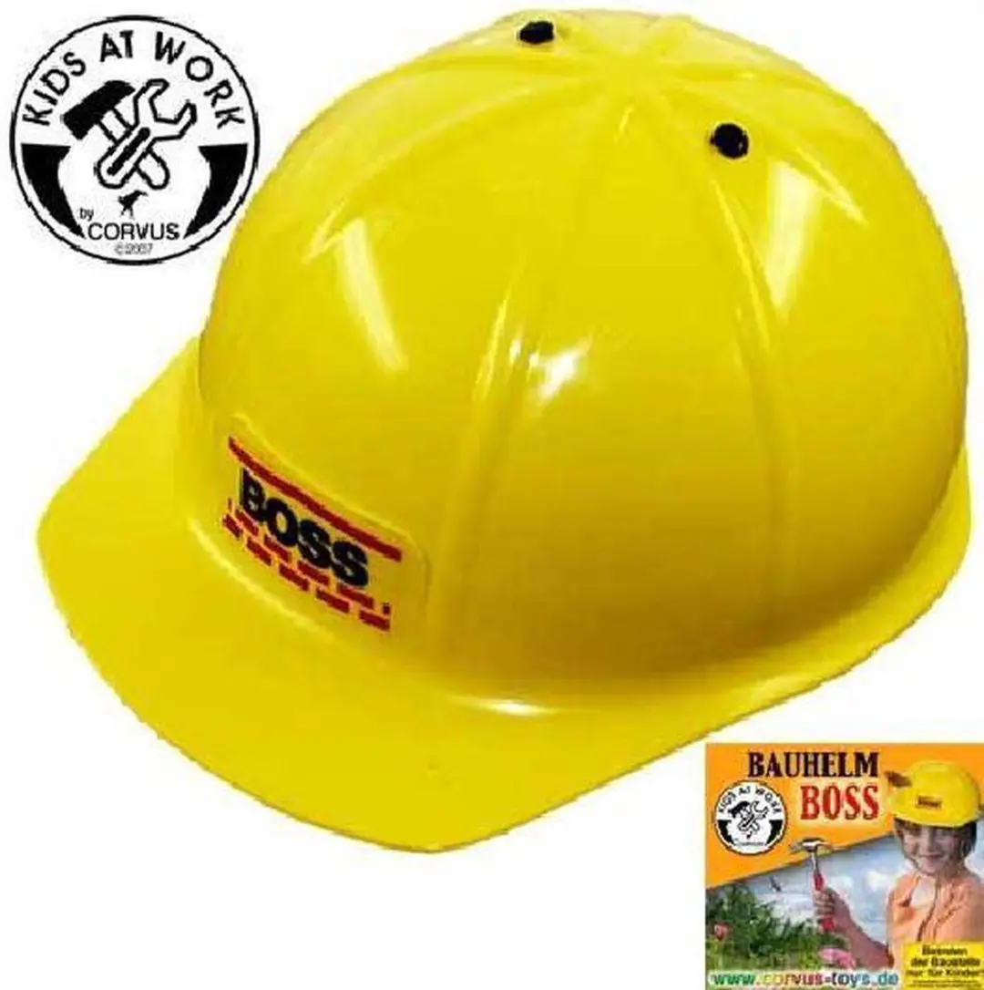 Kids At Work - Gele Helm